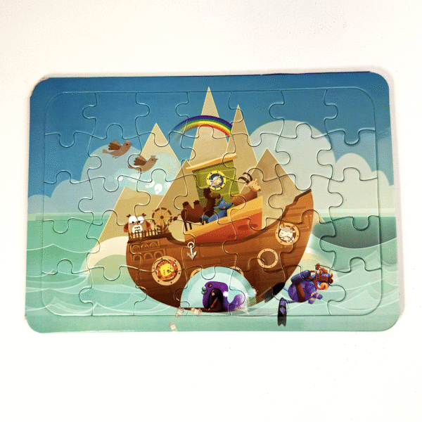 پازل طرح کشتی حضرت نوح